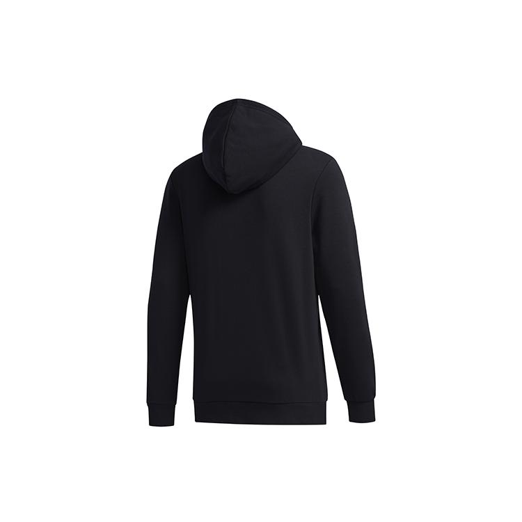 adidas Neo Sweatshirts Men's Black Hooded Moderate Regular FU1038
