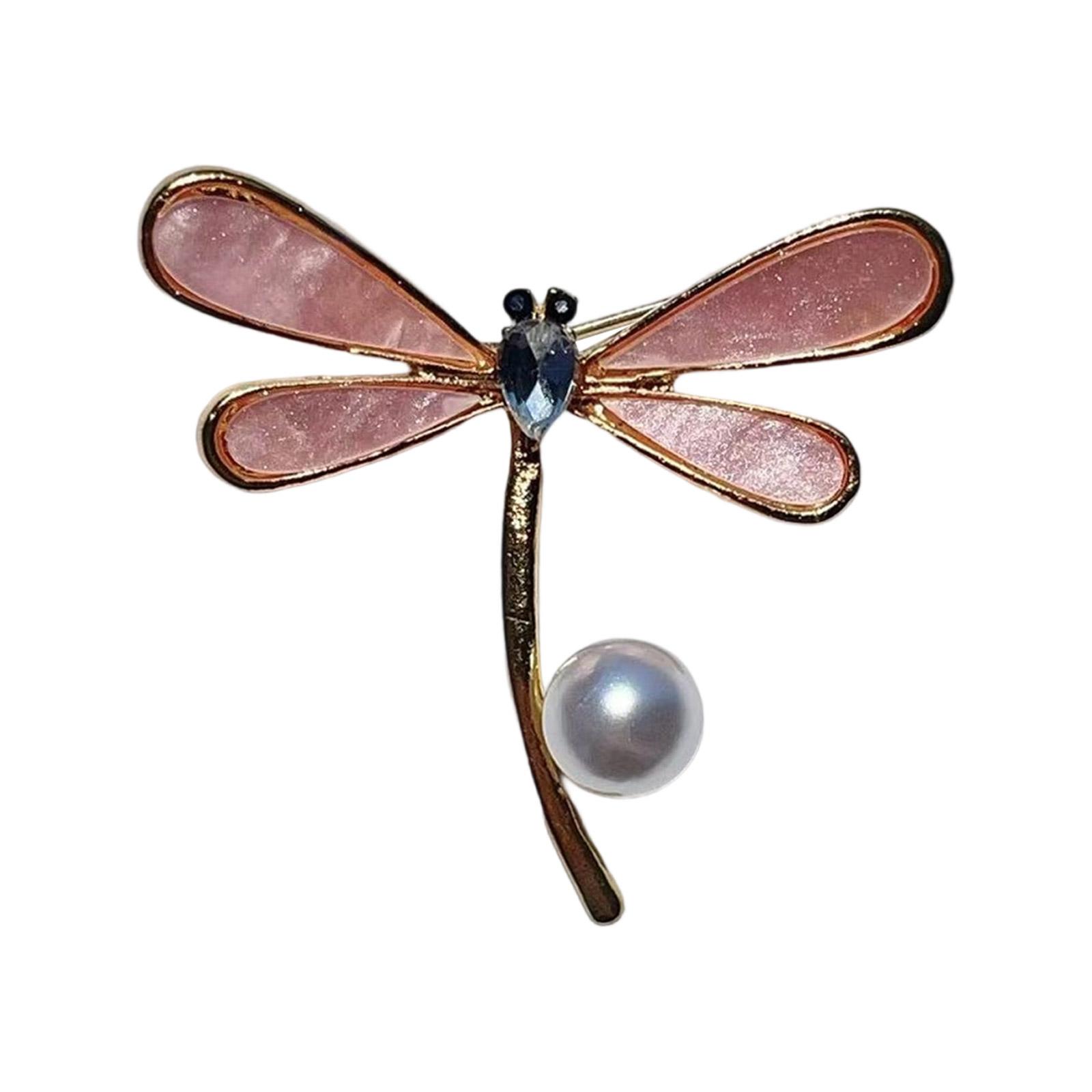 

Elegant Butterfly Brooch With Pearls Designs Dripping Waterdrop Shape Alloy Materials for Women Fashion Accessory 3