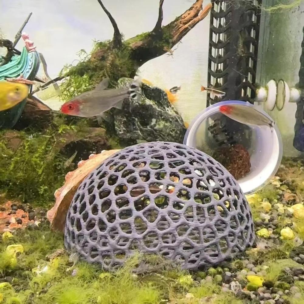 Breeding Shelter Aquarium Decoration Rest Cave Play Ornaments Shrimp Shelter Multi-Functional Aquatic Cave