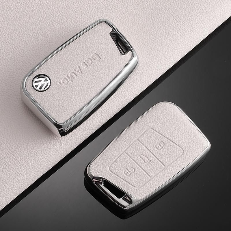 

For VW Volkswagen Jetta MK5 Golf Fashion Car Smart 3 Buttons Key Case Cover Shell Fob for VW Volkswagen Passat B8 CC Arteon Mago
