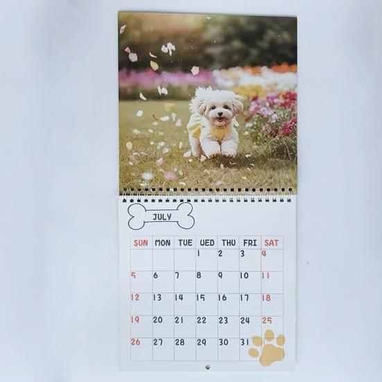2026 Wall Calendar Funny Dogs Wall Calendar Jan. 2026 - Dec. 2026 12-Monthly Planner Gag Gifts for Dog Lovers