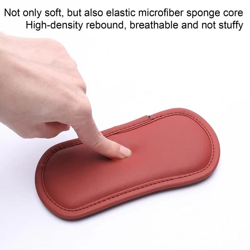 Car Elbow Rest Pad Protective Multifunctional PU Leather Car Knee Cushion Auto Center Console Leg Pads Auto Interior Accessories