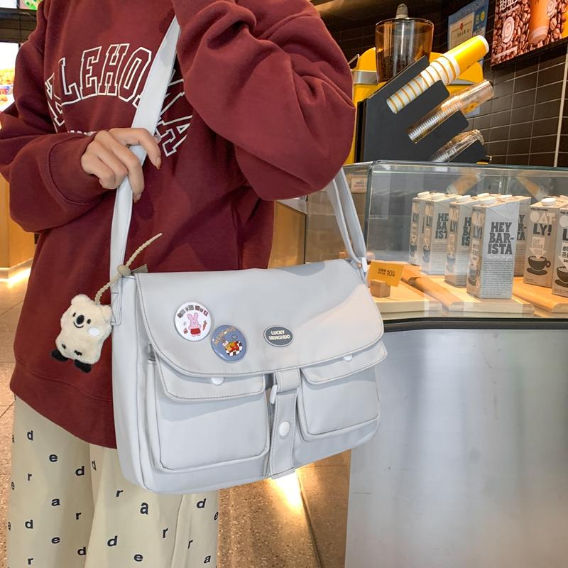 Dámská taška přes rameno Velkokapacitní studentská taška