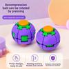 DIY Assembly Fidget Decompression Ball Push Rotate Hand Spinner Toy Pocket Size Anti-Anxiety Sensory Toy for Adult