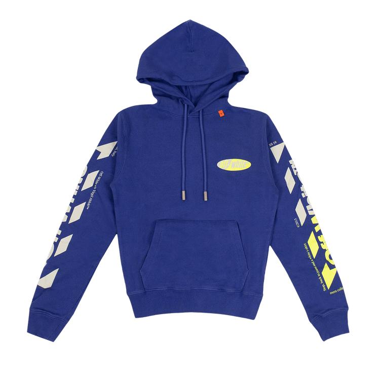 

Off-White Худи Arrow Синий/Зеленый Мужские Топы OMBB034S190030063060 S