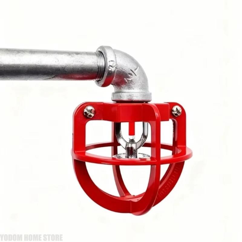 Fire Sprinkler Head Protective Cage Cover, No Disassembly Installation Guard Accessory for Commercial & Residential Use