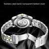 CHENXI Men's Hollow-Out Automatic Mechanical Watch Stylish Business Water Resistant for Daily Use Watches for Man Reloj Hombre