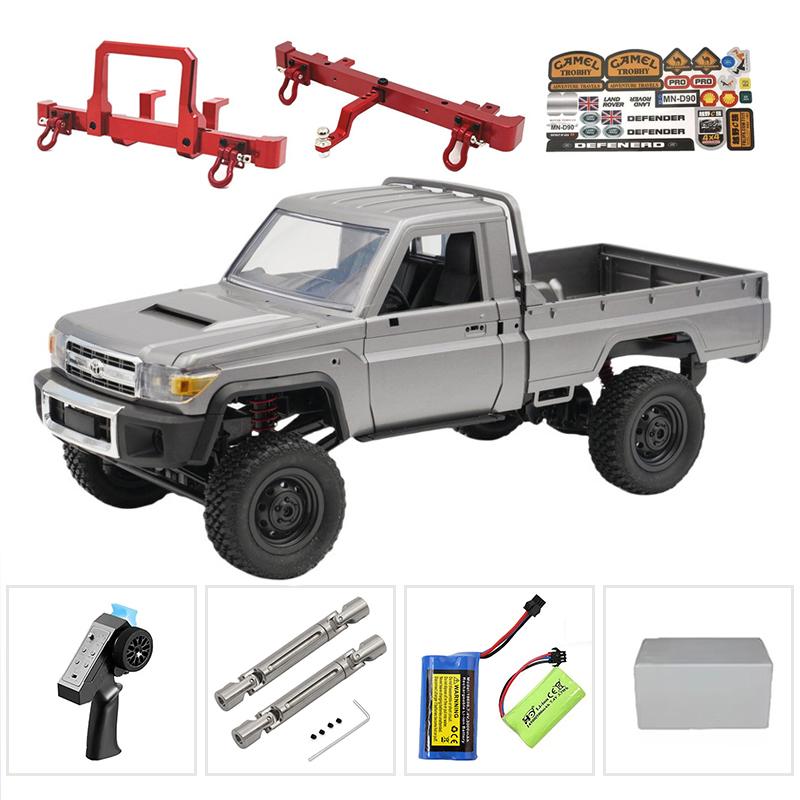 RE02The New MN MN82s MN82 Genuine Toyota LC79 Pickup Remote Control Mode Four-wheel Drive Off-road Mountain Bike Toy Christmas Gift