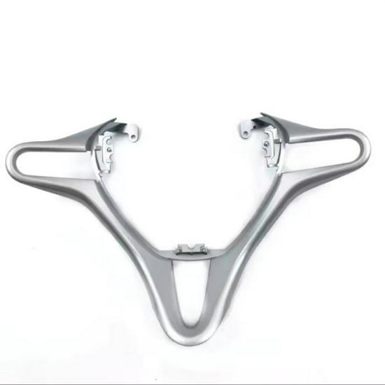 78541-TF0-N81ZA Compatible Steering Wheel Trim Frame for 2009-2014 Honda Fit City Silver