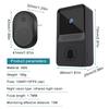 Wireless Doorbell IP65 Waterproof Smart Home Welcome Door Bell Range  Intelligent 2-way Audio Night Vision Battery Home Security