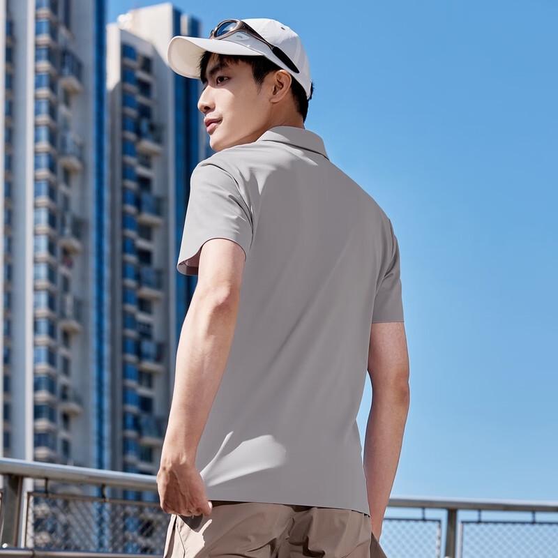 Мужская бесшовная высокоэластичная рубашка-поло Seven Brand 2XL