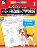 The 180 Days of High-Frequency Words for First Grade : Practice, Assess, Diagnose Book