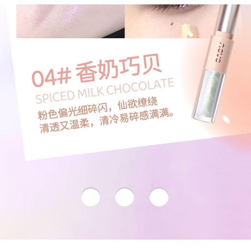 NOVO - Lápis Sombra Galaxy Diamond de Duas Pontas - 4 Cores