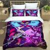 H-Helluva-Boss Cartoon Bedding Sets Exquisite Bed Supplies Set Duvet Cover Bed Comforter Set Bedding Set Luxury Birthday Gift