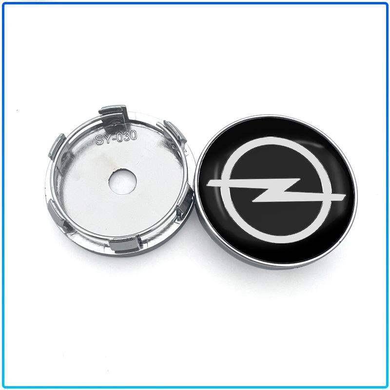 4PCS 56 60mm Car Styling Wheel Center Hub Caps Rim Cover Badge Emblem Sticker For Opel Astra H G J Insignia Mokka Zafira Corsa Vectra B C D
