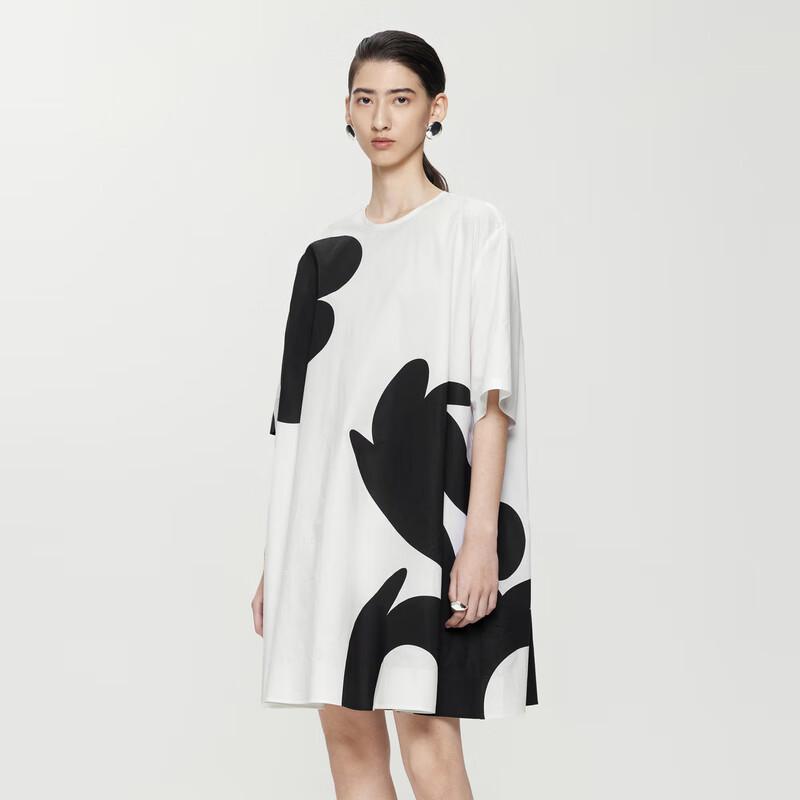 

JNBY 2024 Summer Cotton Loose-Fit Mini Dress M