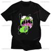 Lustiges Invader Zim Invader Gir Grafik T-Shirt Bild Männer Frauen Baumwolle Camisetas Cartoon Retro Baumwoll-Tees Liebliche Streetwear Oberteile