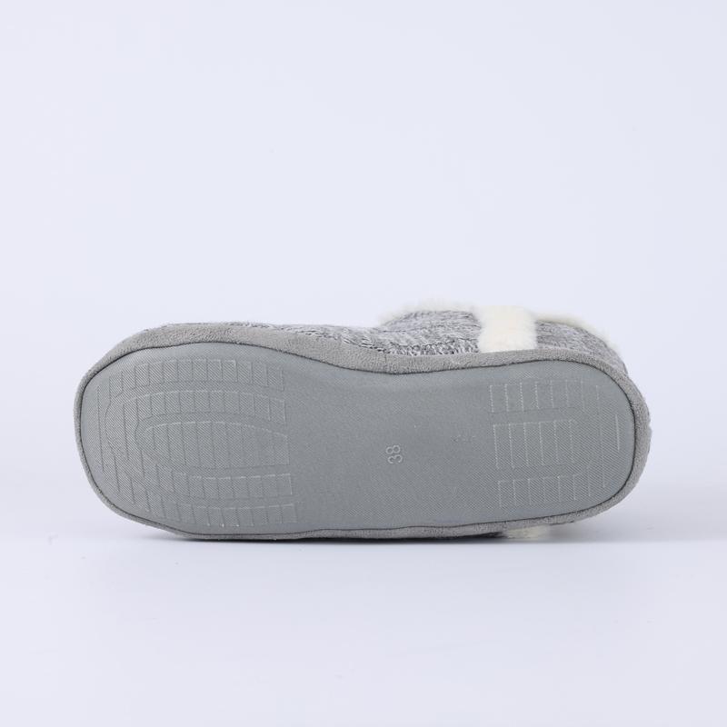 Fashion Shevalues Winter Plush Lining Snow Boots For Women Fashion Slippers Flat Bottom Cozy Ankle Boots Furry Warm Outdoor Cotton Boots