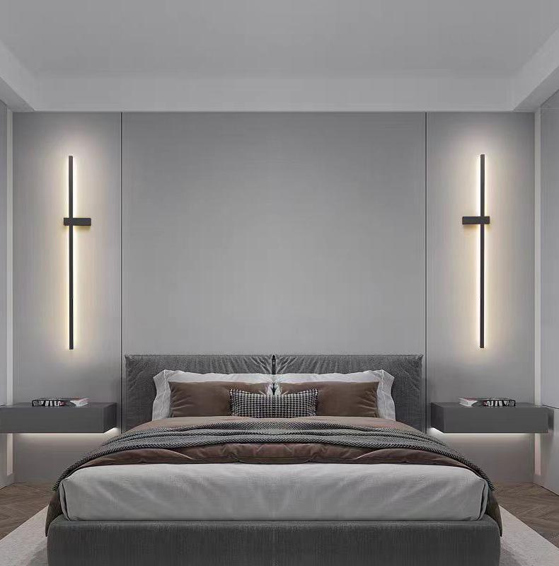 Modern Minimalist LED Wall Light for Bedroom, Living Room, and Hallway