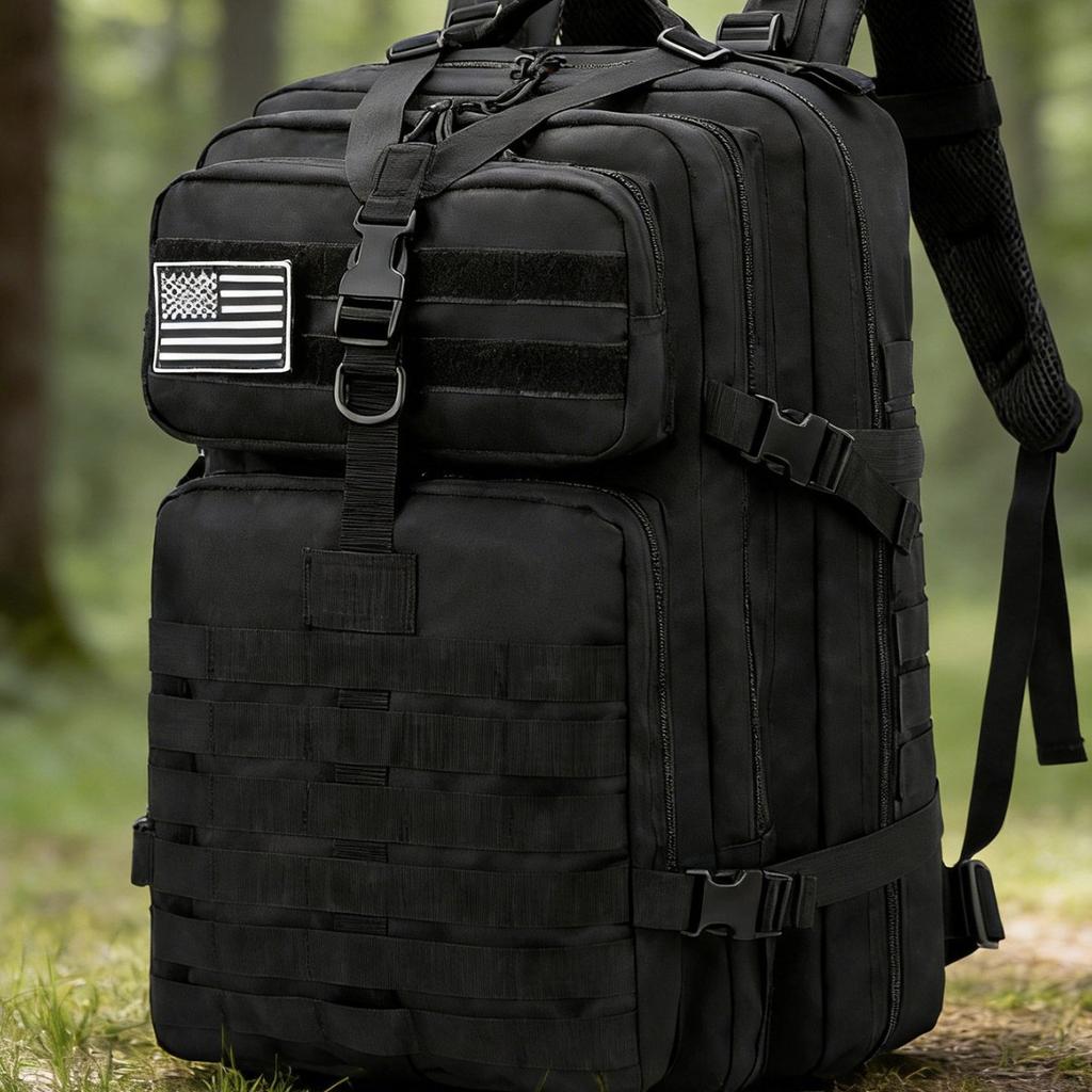 Schoolbag Outdoor Hiking Bag Double Shoulder Male Waterproof Large Capacity Camouflage Canvas Camping Hiking Backpack Off Country Club