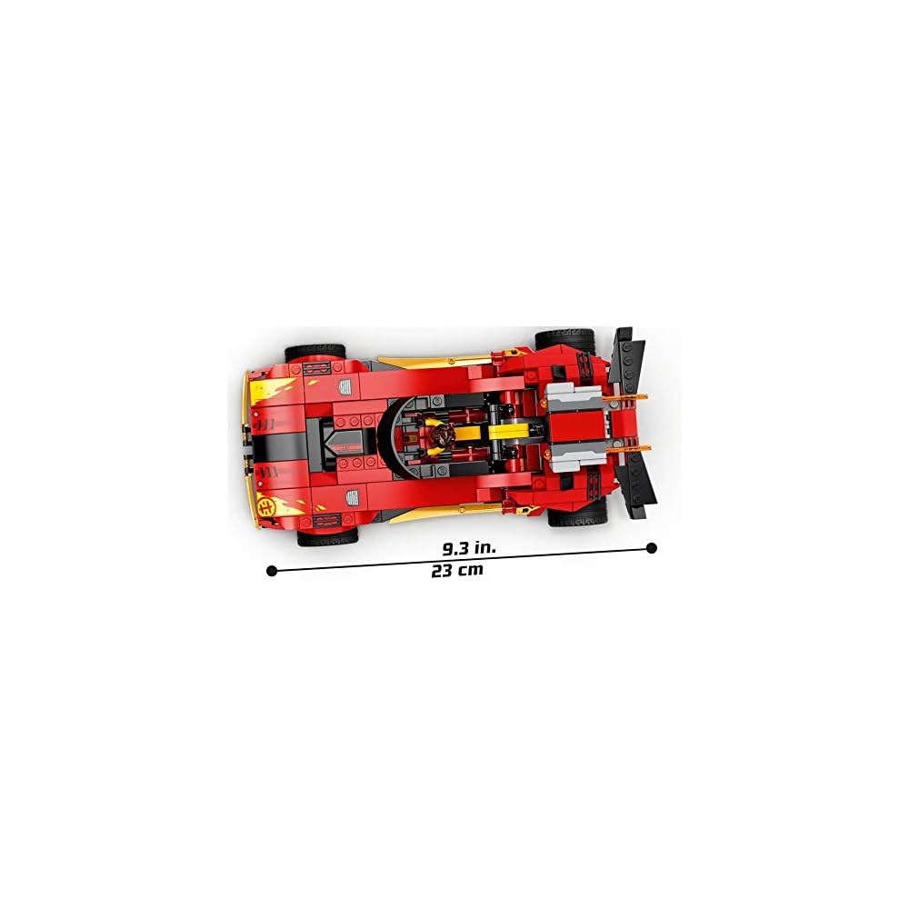 LEGO Ninjago X-1 Ninja Charger Building Toy for Boys 8 Years and Up, Vehicle, Block Set