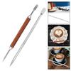 Cake Decoration Pen Stainless Steel Coffee Needle DIY Art Tool Carving Latte