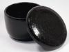 Rice Storage Container (for 2 cups of rice), Made in Japan, Black, Ceramic, Banko Ware, Uchiyama Pottery, Keeps Rice Freshly Cooked, Long-lasting, Hum