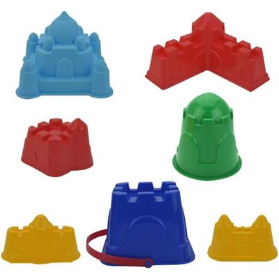 1 Set Kinder Strand Sandspielzeug Set Sandburg Spielzeug Sandburg Bauformen Kit für Kinder Outdoor Spielzeug