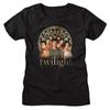 Twilight Black Wolf Pack Family Photo Women's T Shirt