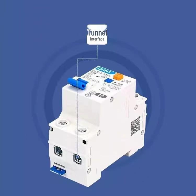 Chint NXBLE-63YH 16A Residual Current Circuit Breaker, Narrow Body, 2-Pole, 63A