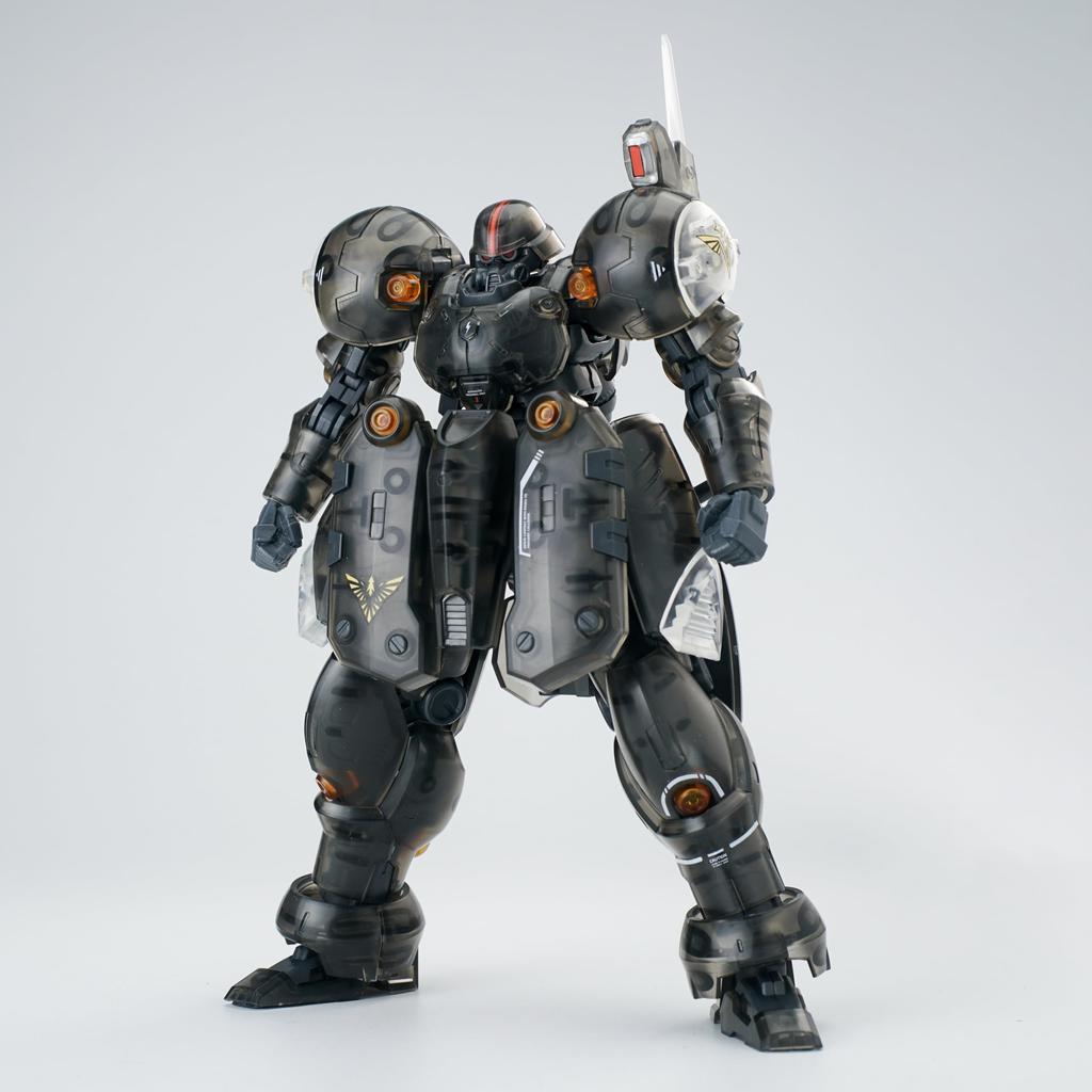SHEIK MAINLAND ULTRA ACTION TROOPER Series ZA 11PS ZI KRON Scale ABS Assembled Plastic Model Kit 1/144 [Transparent Black]