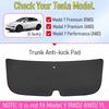 Trunk Mats for 2025 2026 Tesla Model Y Premium Juniper Rear Trunk Tailgate Mat Leather Protective Pad Anti-dirty Car Accessories
