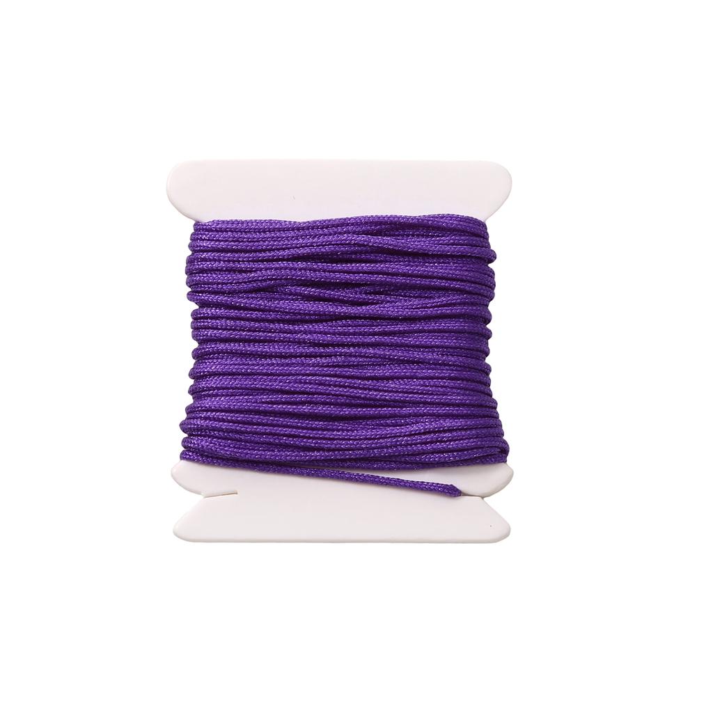 5-50m/lot 0.8mm Cotton Cord Nylon Cord Thread String DIY Beading Braided Bracelet Jewelry Making