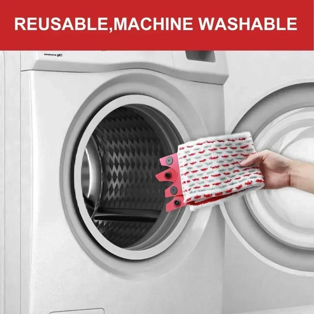 Reusable Flat Spin Mop Cloth High Quality Replacement for Vileda UltraMax Quick Drying Machine Washabl Microfiber Floor Mop Pad