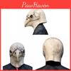 Halloween Kostümmaske mit Taube und Totenkopf Latex Design für Festliche Partys und Veranstaltungen