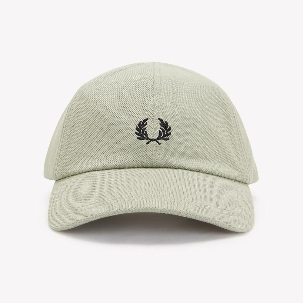 FRED PERRY Pique Classic Cap - Seagrass/Black Cfpu2612295-S23