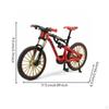Mountain Bike Model Realistic Alloy Cycle Collectible Miniature for Collectors,