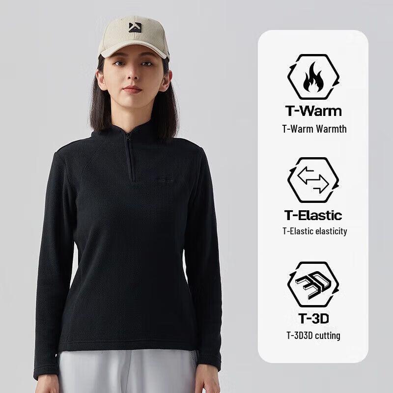 TECTOP Women s Fleece Outdoor Jacket 2XL