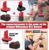 Set Of 1 Battery Adapter For M18 To M12, For 20V Battery Adapter Converter To 12V Power Tools