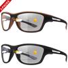 2-pairs Photochromic Sunglasses for Men and Women Fashion Oval Lens Glasses for Fishing Driving Cycling and Running