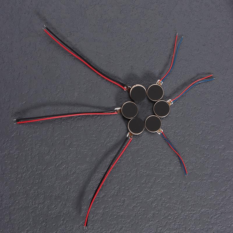 

5Pcs 1034 Micro Dc Vibration Motor Flat Vibrating Moteur Button Vibration Motor
