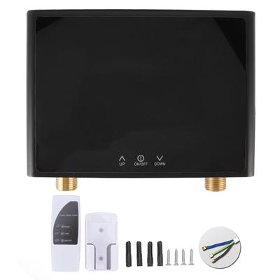 IPX4 Waterproof Tankless Instantaneous Water Heater with Remote Control Touch Panel for Kitchen