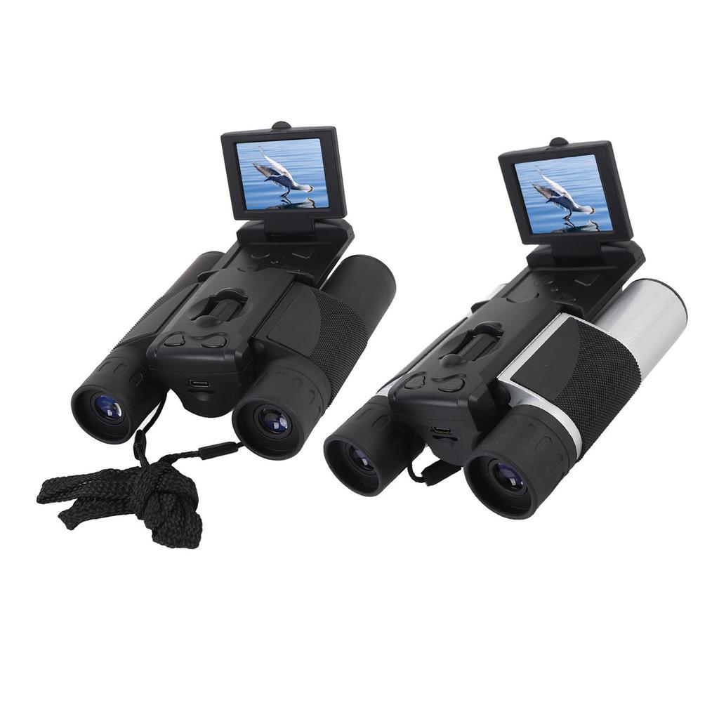 10x25 Digital Binoculars with Camera 48MP 2.5K HD 2 Inch Color Screen 8x Digital Zoom Type C Video P