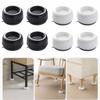 Anti Vibration Washing Machine Support Feet 4Pcs with Non-Slip Suction Cups for Stabilizing Appliances and Diminishing Vibration