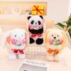Creative Bouquet Panda Plush Toy Valentine's Day Gift Engagement Bear Bouquet Rabbit Confession Doll