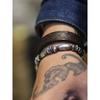 'stubborn Stone' Snake Bone Bracelet American Turquoise Nomad Style Retro Jewelry