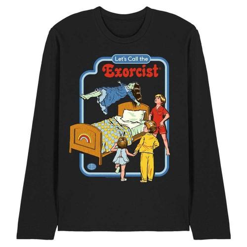 Steven Rhodes Unisex Adult Lets Call The Exorcist Long-Sleeved T-Shirt