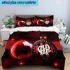 Atletico Paranaense Crest 3PCS Bedding set,Ideal for1pc Duvet Cover And 2pcs Pillowcases Perfect for Christmas gift,Ideal for Bedroom, Dormitory