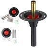 Tail Pipe Bath Drain Rough in set  Bathtub Drain Installation Floor Mount Tub Drain Rough for Freestanding Bathtubs