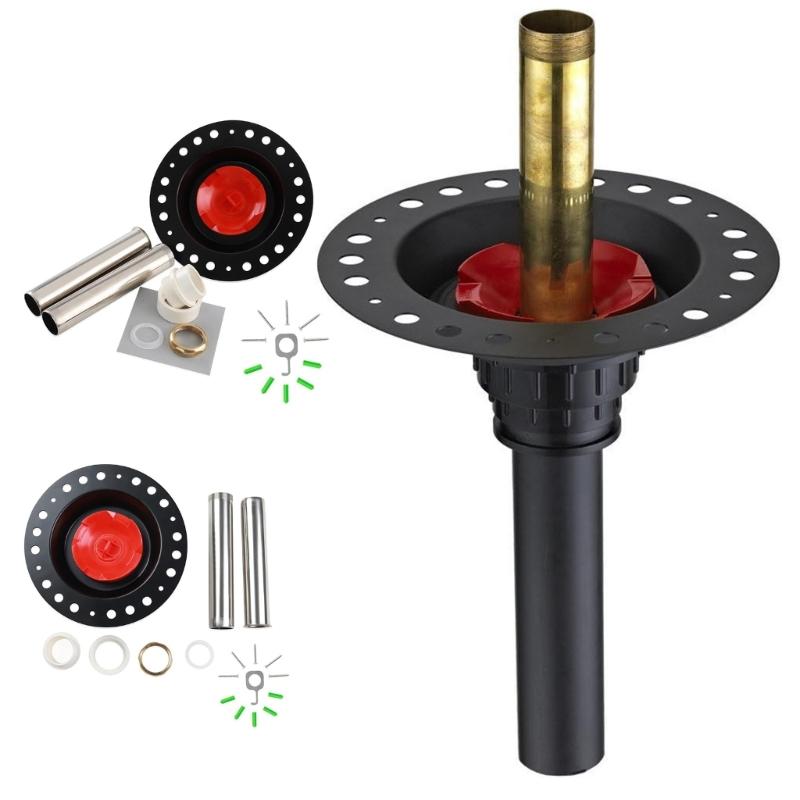 Tail Pipe Bath Drain Rough in set  Bathtub Drain Installation Floor Mount Tub Drain Rough for Freestanding Bathtubs